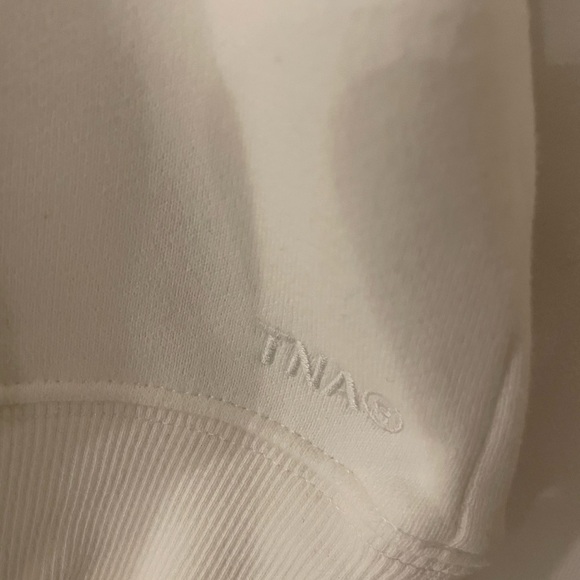 NWT Aritzia TNA Cozy Fleece Boyfriend 1/2 Zip Sweatshirt - Picture 5 of 7